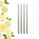 Reusable Metal Straws - single