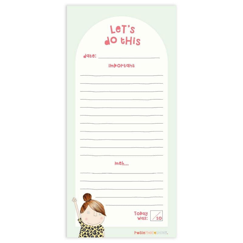 Rosie Made a Thing Slim List Pad