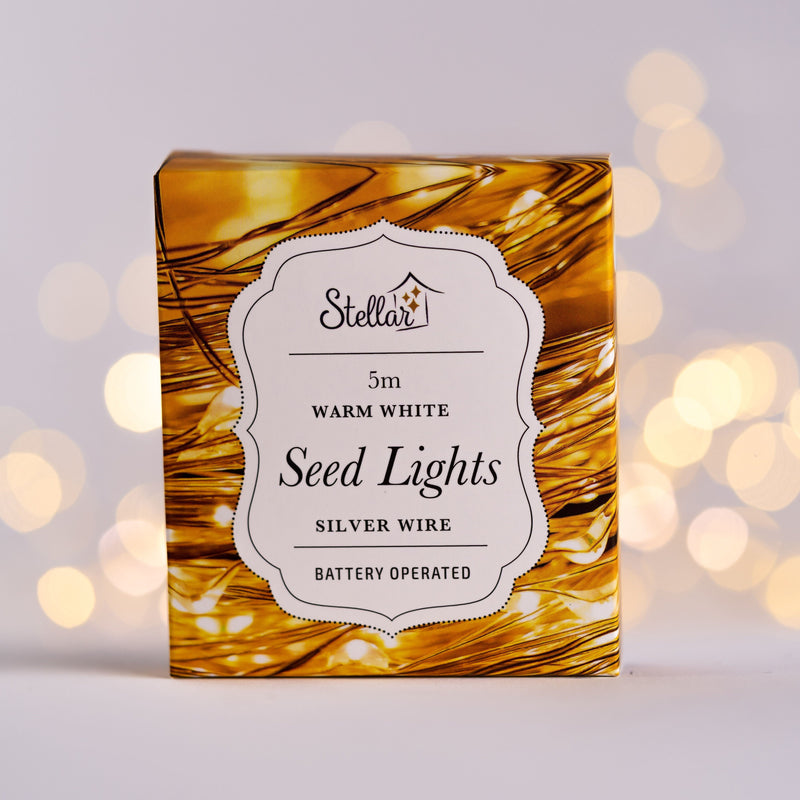 Seed Lights - Silver (battery)