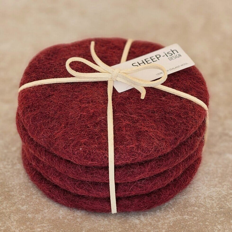 Sheeted Felt Coasters - set of 4