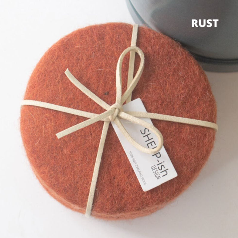 Sheeted Felt Coasters - set of 4