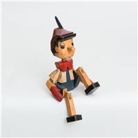 Sitting Pinocchio decoration