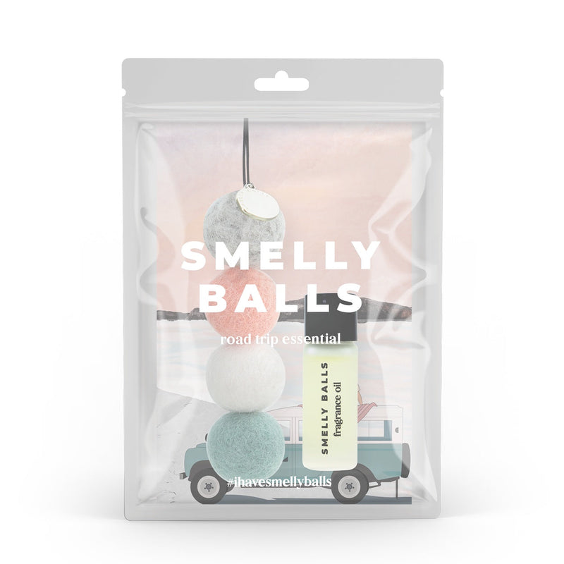 Smelly Balls Car Freshener - Seapink