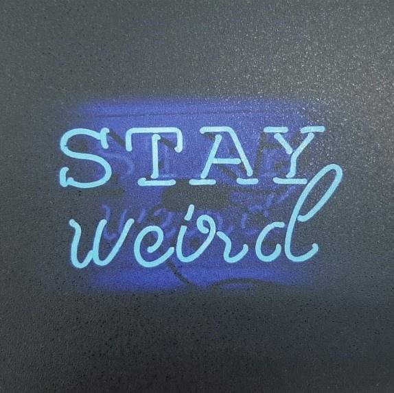 Stay Weird block