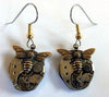 Steampunk Bee Earrings