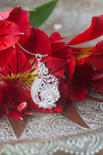 Sterling Silver Bouquet Necklace (SALE)