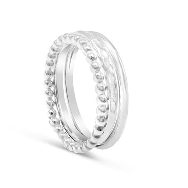 Sterling Silver Stacker Band Ring
