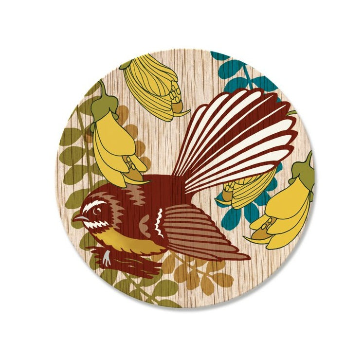 Tanya Wolfkamp Coasters - NZ Birds