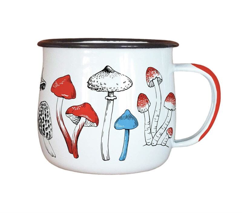 Tanya Wolfkamp Enamel Mug - NZ Fungi