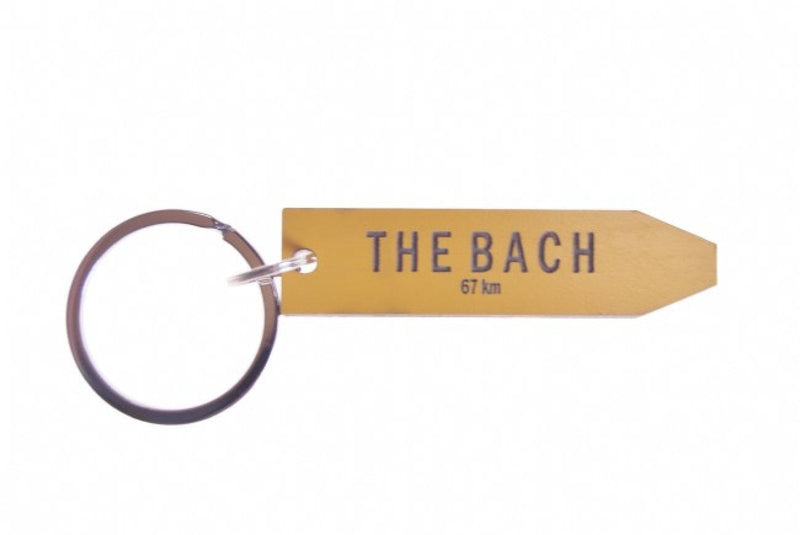 The Bach Road Sign Keyring