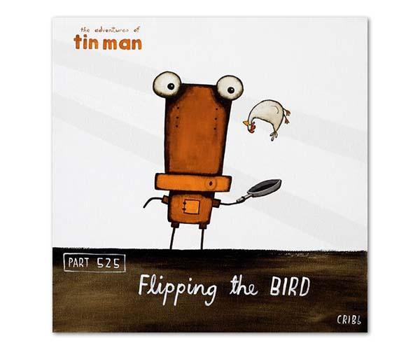 Tin Man - Flipping the bird