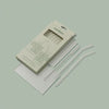 Glass Drinking Straws - Set of 6 Transparent