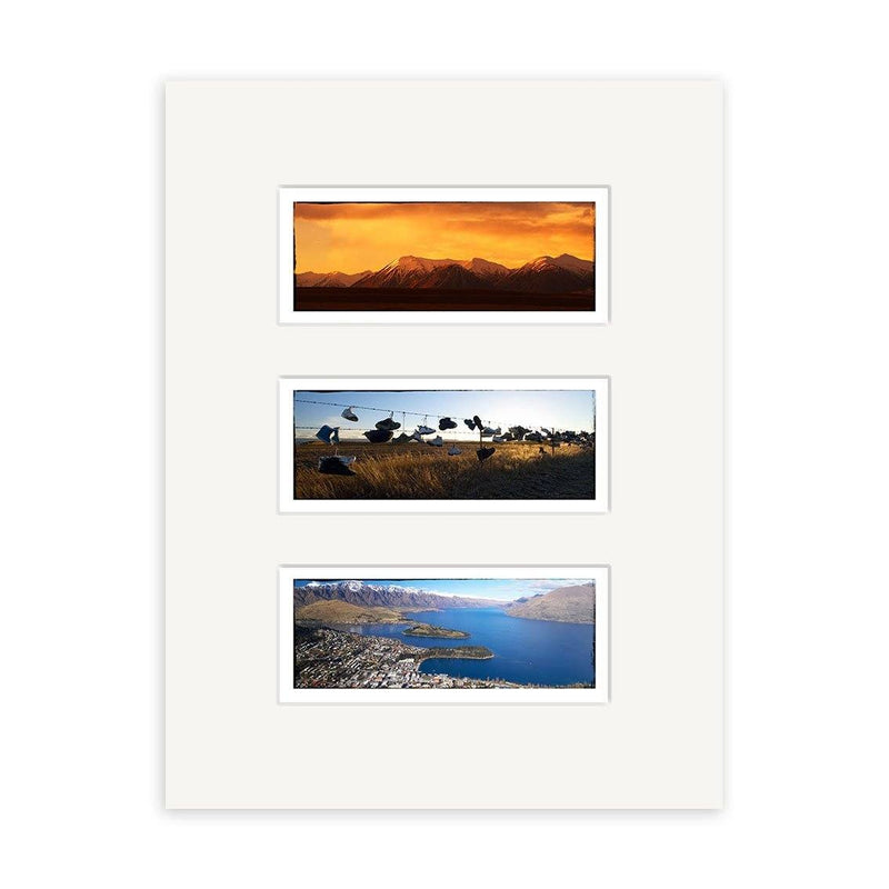 Triptych photographic prints