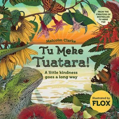 Tu Meke Tuatara Flox Illustrated Book - paperback