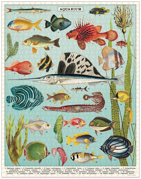 Vintage Aquarium puzzle