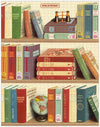 Vintage Library Books Puzzle