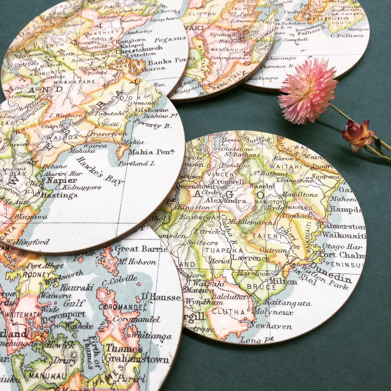 Vintage Map Placemats