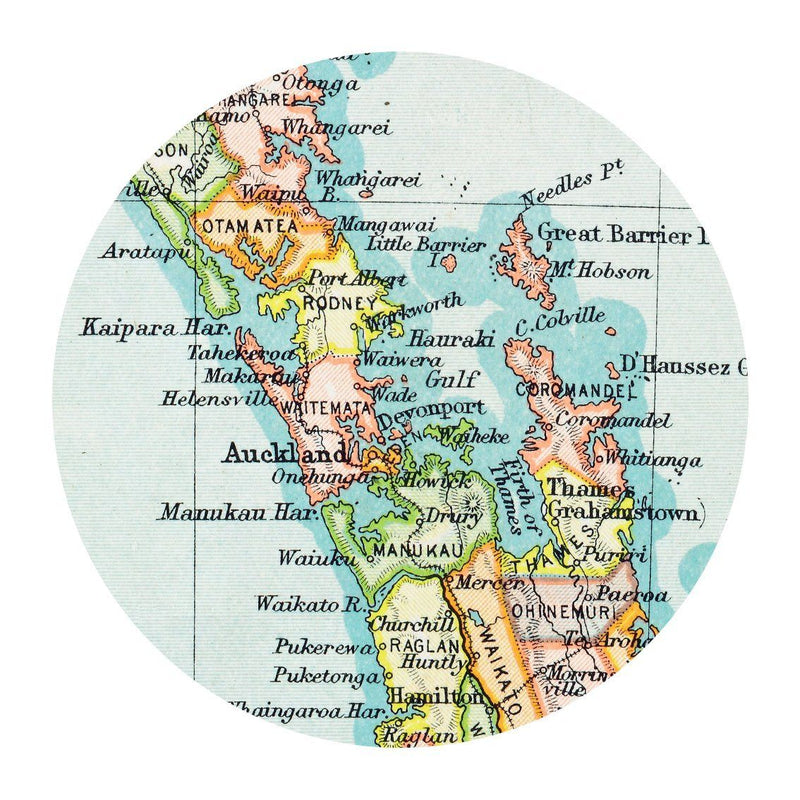 Vintage Map Placemats