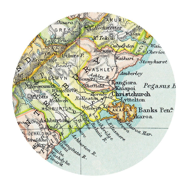 Vintage Map Placemats