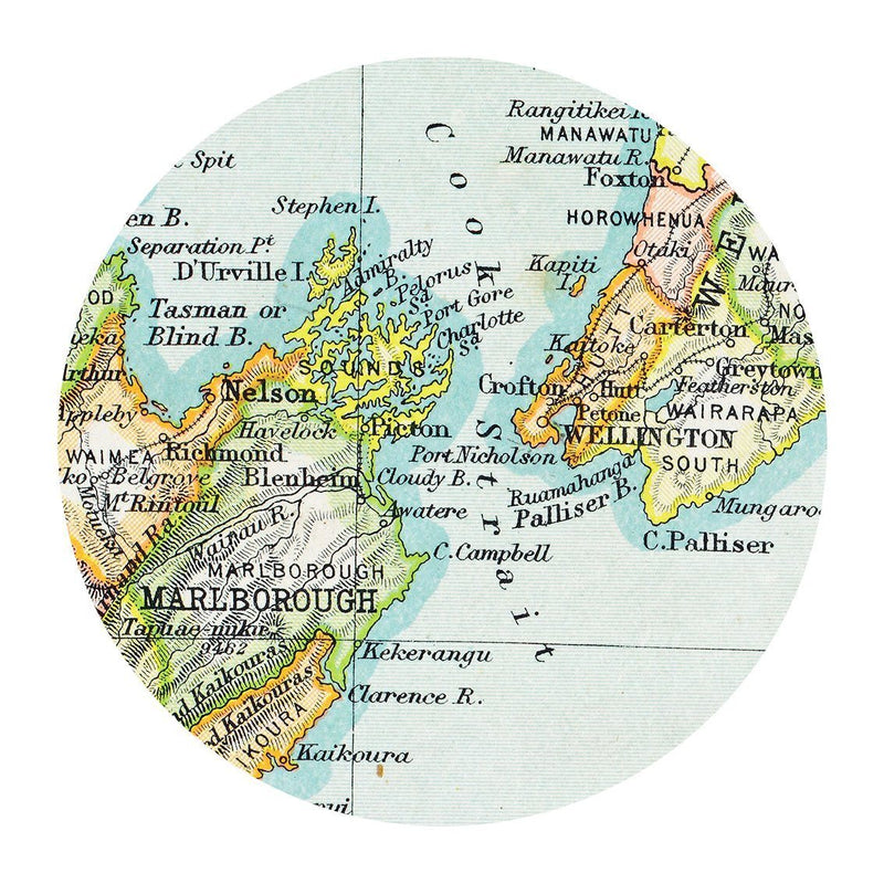 Vintage Map Placemats