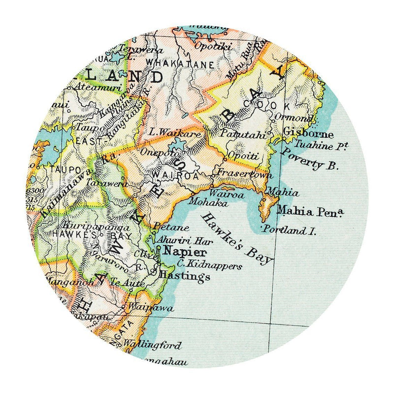 Vintage Map Placemats