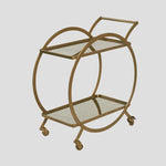 Walter Bar Cart - Gold