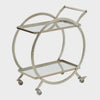 Walter Bar Cart - Silver (SALE)