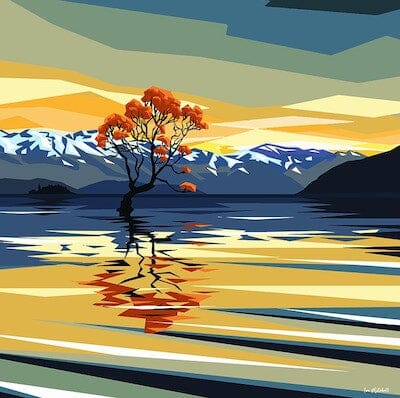 Wanaka Tree Sunset - Ira Mitchell