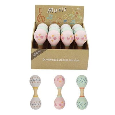 Wooden Mini Maracas