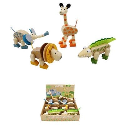 Wooden Zoo Animals